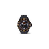 Beta 9593W Orologio analogico, cassa in plastica soft touch con ghiera in metallo, water resistant 3ATM, cinturino in silicone 0