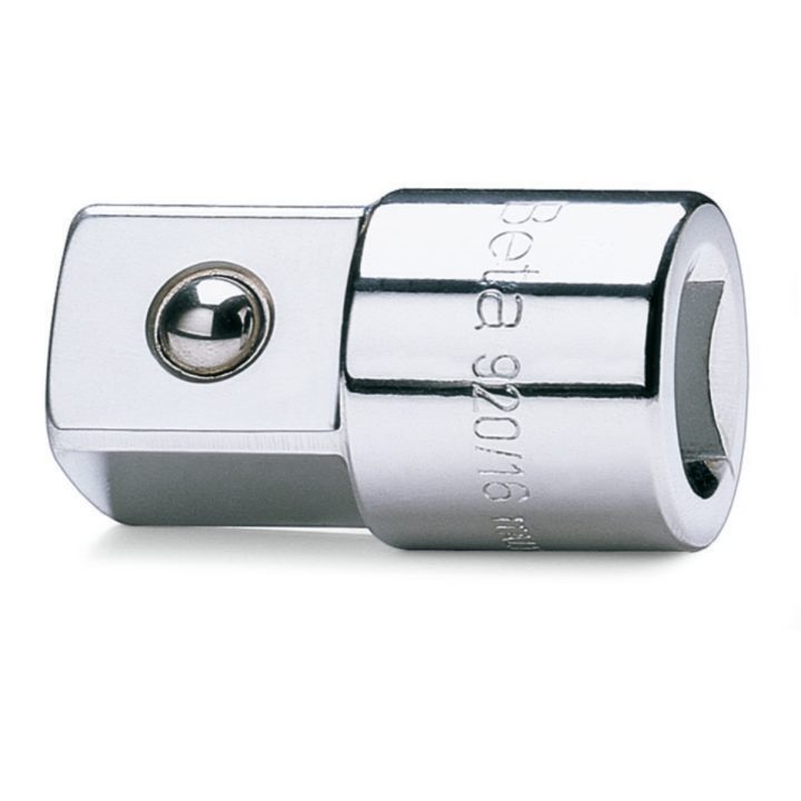 Beta 920/16 Raccordo a mano con attacco quadro femmina 1/2" e maschio 3/4" cromato 009200814