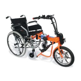 Beta 9597TRIOWAY Sistema ausiliario di spinta TRIOWAY by ATALA®, elettrico e agganciabile alla carrozzina REHA COMFORT in dotazi