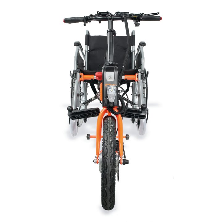 Beta 9597TRIOWAY Sistema ausiliario di spinta TRIOWAY by ATALA®, elettrico e agganciabile alla carrozzina REHA COMFORT in dotazi