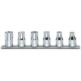 Beta 920FTX/SB6 Serie di 6 chiavi a bussola a mano per viti con testa a profilo Torx® (art. 920FTX) con supporto 009200390