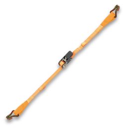 Beta 8188CG25 3 Sistemi di legatura con 2 ganci ed asole, cricchetto tenditore LC 400kg nastro in poliestere ad alta tenacità (P