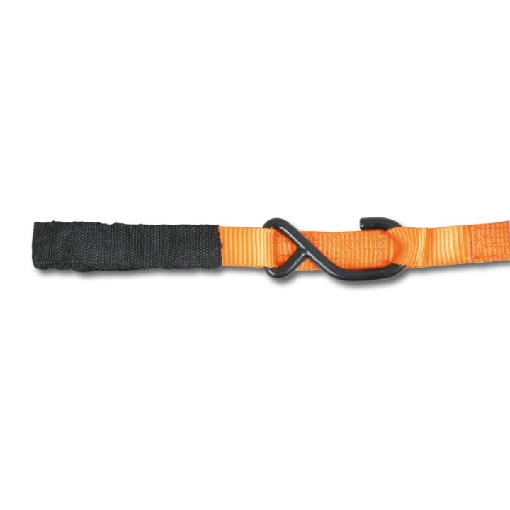 Beta 8188CG25 3 Sistemi di legatura con 2 ganci ed asole, cricchetto tenditore LC 400kg nastro in poliestere ad alta tenacità (P