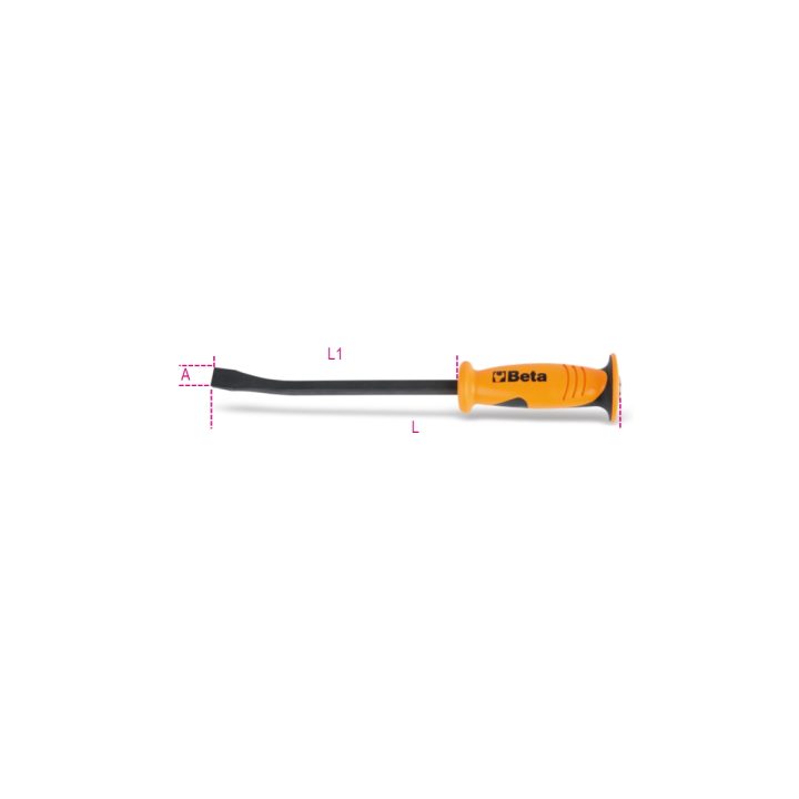 Beta 965 450 Leve con estremità piatta curva 009650014