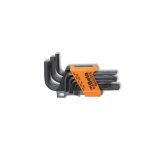 Beta 96AS/SC9 Serie di 9 chiavi maschio esagonale piegate brunite 000960743