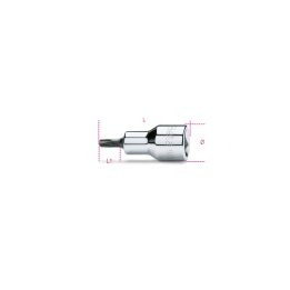 Beta 920RTX 20 Chiavi a bussola a mano maschio per viti con impronta Tamper Resistant Torx®, con attacco quadro femmina 1/2" cro