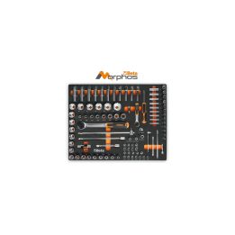 Beta MM100MH Vassoio morbido in EVA bussole lunghe da 1/4" e da 1/2" 024580109