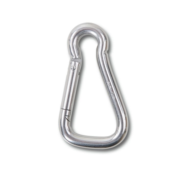 Beta 8276 10X100 Moschettoni asimmetrici inox AISI 316 082760210