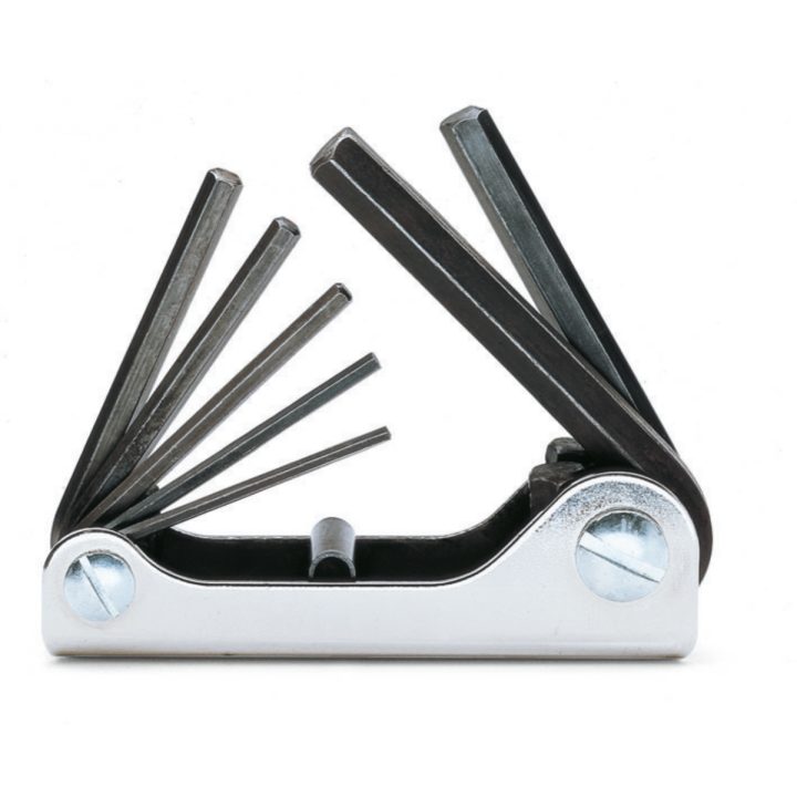 Beta 96N/G7A Serie di 7 chiavi maschio esagonale piegate (art. 96N) 000960643
