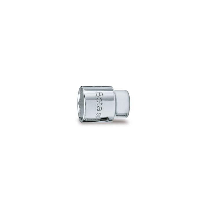Beta 900K 7 Chiavi a bussola con attacco quadro femmina 1/4" bocca esagonale, cromate 009009070