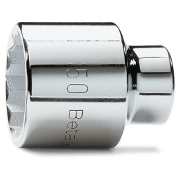 Beta 928B 26 Chiavi a bussola a mano con attacco quadro femmina 3/4" bocca poligonale, cromate 009280126