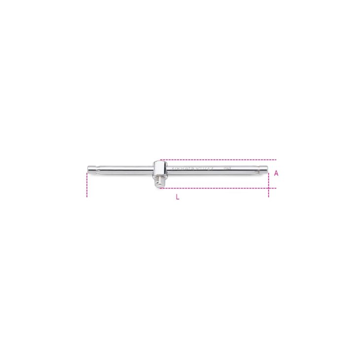 Beta 910/42 Quadro maschio 3/8" con spina scorrevole cromato 009100854