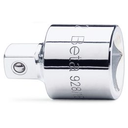 Beta 928/15 Raccordo con attacco quadro femmina 3/4" e maschio 1/2" cromato 009280801
