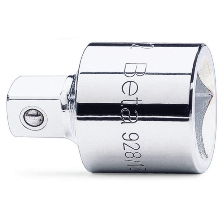 Beta 928/15 Raccordo con attacco quadro femmina 3/4" e maschio 1/2" cromato 009280801