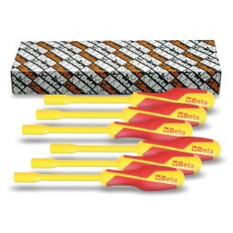 Beta 943MQ/S6 Serie di 6 chiavi a bussola esagonale con impugnatura (art. 943MQ) 009430250