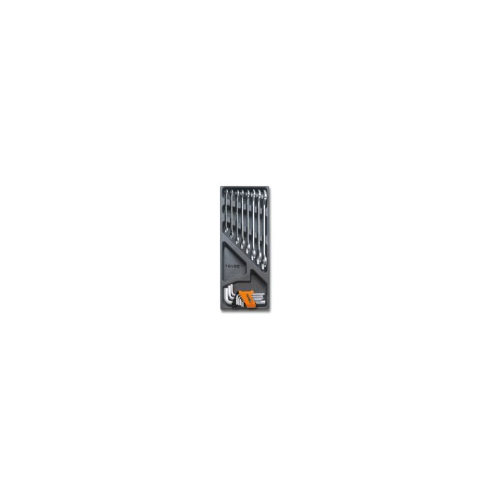 Beta T33 Termoformato rigido con assortimento di utensili 024240033