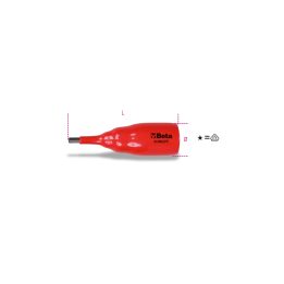 Beta 910MQ-PE 8 Chiavi a bussola maschio esagonale 009100608