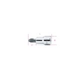 Beta 910PH 1 Chiavi a bussola a mano a giravite per viti con impronta a croce Philips® con attacco quadro 3/8" cromate - inserti