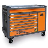Beta BW 2400 RSC24AXXL-R Cassettiera mobile con 8 cassetti, versione lunga, dotata di sistema antiribaltamento e assortimento di