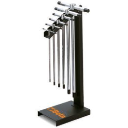 Beta 951/SP6 Serie di 6 chiavi a T con tre estremità maschio esagonale (art. 951) con supporto 009510696