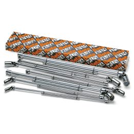 Beta 952/S7 Serie di 7 chiavi a T con bussola esagonale snodata (art. 952) 009520074