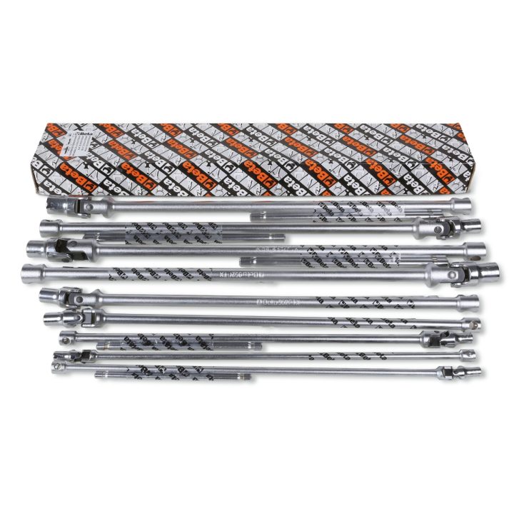 Beta 952FTX/S9 Serie di 9 chiavi a T con bussola snodata per viti con testa a profilo Torx® (art. 952FTX) 009520141