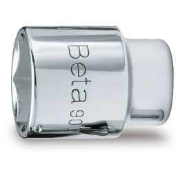Beta 900AS 3/16 Chiavi a bussola a mano con attacco quadro femmina 1/4" bocca esagonale, cromate 009000340