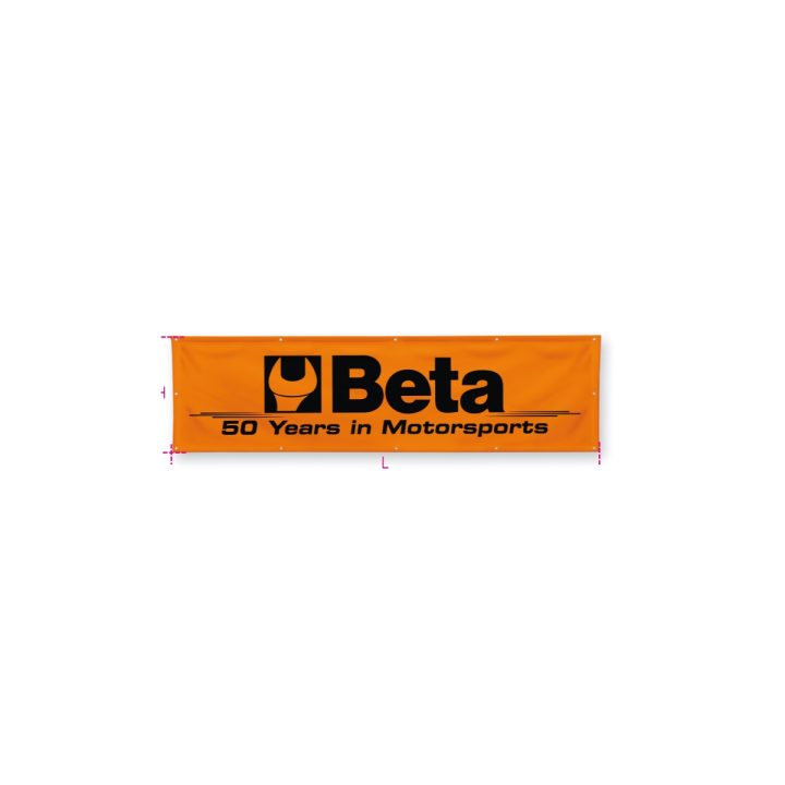 Beta 9559 Striscione monofacciale in TNT, modulo da 3x0,8 m o multipli 095591001