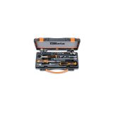 Beta 900AS/C10 Assortimento di 10 chiavi a bussola e 7 accessori (art. 900AS, 900/20, 900/21, 900/25, 900BG/30, 900/35A, 900/42,