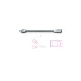 Beta 900FL 150 Prolunga a mano flessibile con attacchi quadri maschio e femmina 1/4" cromata 009000828