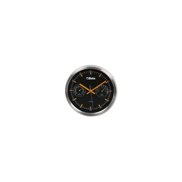 Beta 9594 Orologio da parete dotato di termometro ed igrometro, diametro 26 cm 095940051