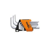 Beta 96C-AS/SC9 Serie di 9 chiavi maschio esagonale piegate cromate 000961753