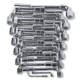 Beta 933/S25 Serie di 25 chiavi a pipa doppie esagonali (art. 933) 009330082