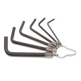 Beta 96N/ST6 Serie di 6 chiavi maschio esagonale piegate (art. 96N) 000960640