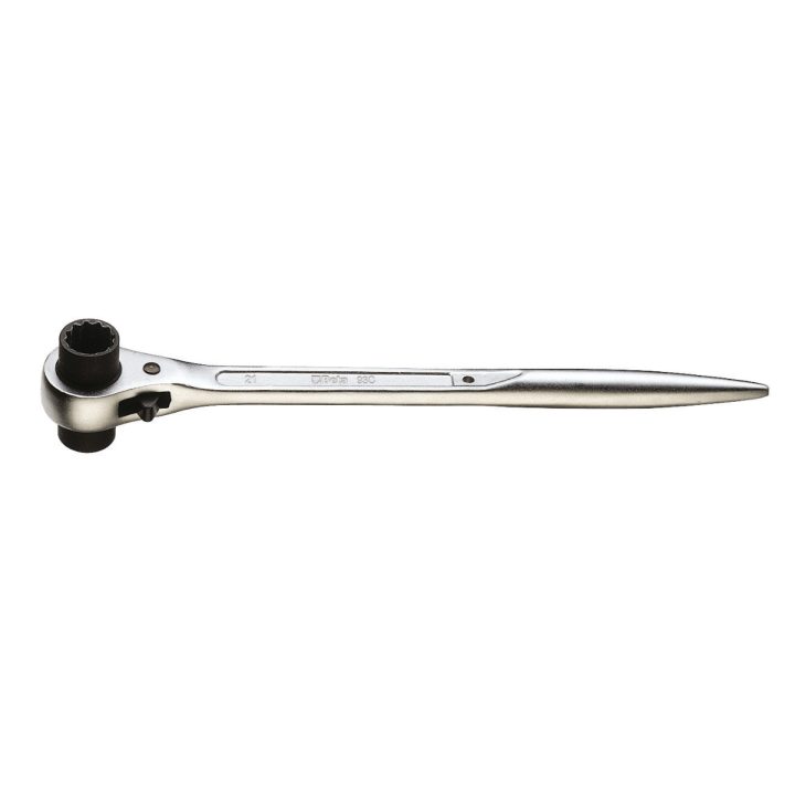 Beta 93C 21X22 Chiavi a cricchetto per ponteggi cromata 000930121