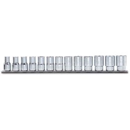 Beta 920A/SB13 Serie di 13 chiavi a bussola a mano bocca esagonale (art. 920A) su supporto 009200040