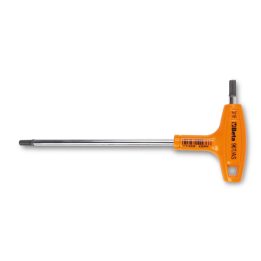 Beta 96T-AS 1/8 Chiavi maschio esagonale piegate con impugnatura di manovra cromate 000960671