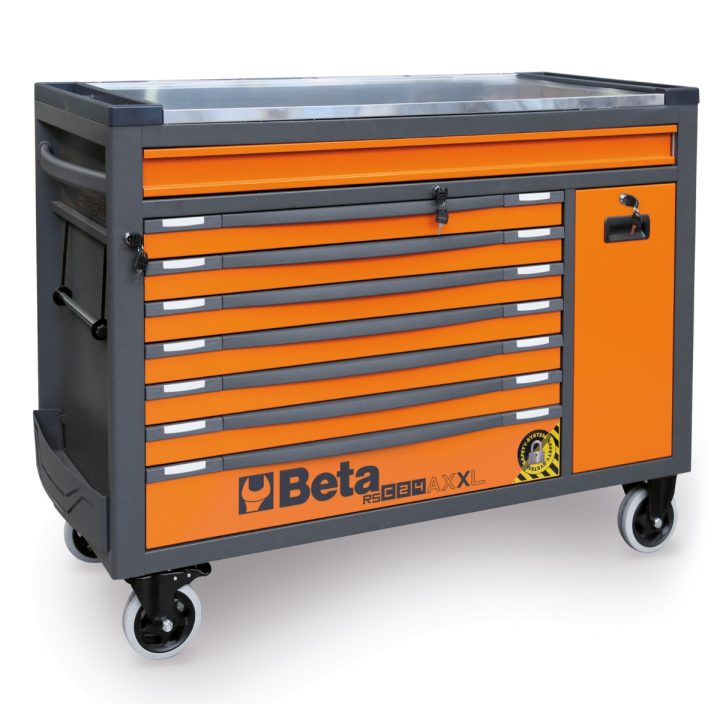 Beta RSC24AXXL-O Cassettiera mobile 8 cassetti con sistema antiribaltamento, modello lungo 024004781
