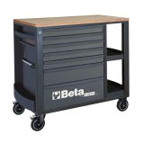 Beta RSC24L/7-R Cassettiera porta attrezzi con 7 cassetti e ripiani laterali 024004373