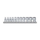 Beta 920AS/SB11 Serie di 11 chiavi a bussola a mano bocca poligonale (art.920AS) su supporto 009200225