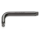 Beta 97TX 10 Chiavi maschio piegateper viti con impronta Torx®,brunite 000970010