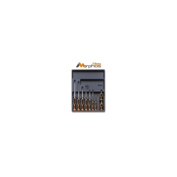Beta T168MH Termoformato rigido in ABS giraviti Morphos per viti con impronta Phillips® 024240184