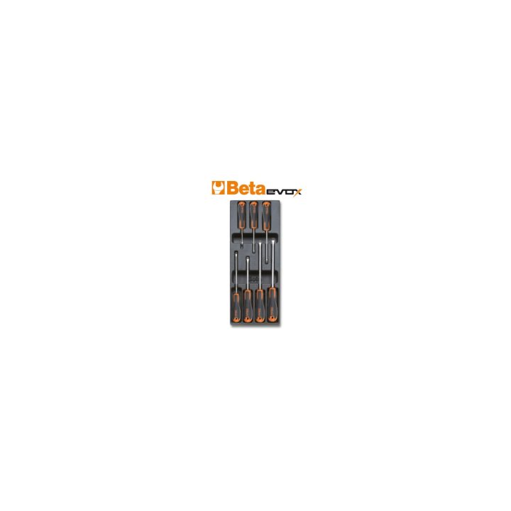 Beta T211 Termoformato rigido in ABS giravite Beta Evox per viti a testa con intaglio 024240211