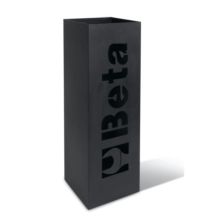 Beta 9520P Portaombrelli Beta nero zincato e verniciato con vaschetta salvagoccia 095200100