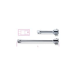 Beta 929/22 Prolunghe a mano con attacchi quadri maschio e femmina 1" cromate 009290825