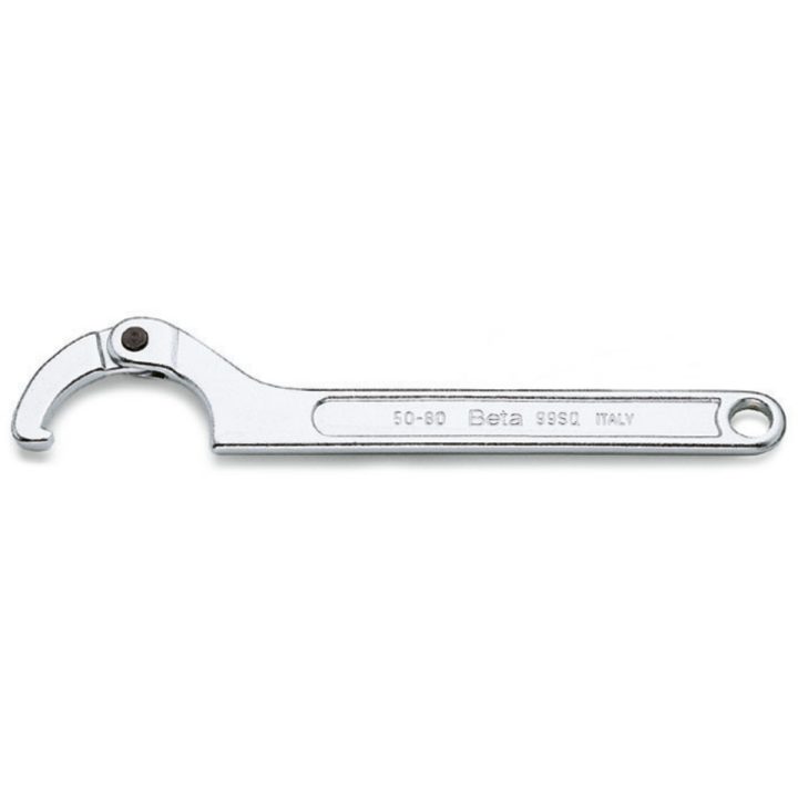 Beta 99SQ 80-120 Chiavi a settore articolate con nasello quadro per ghiere cromate 000990280