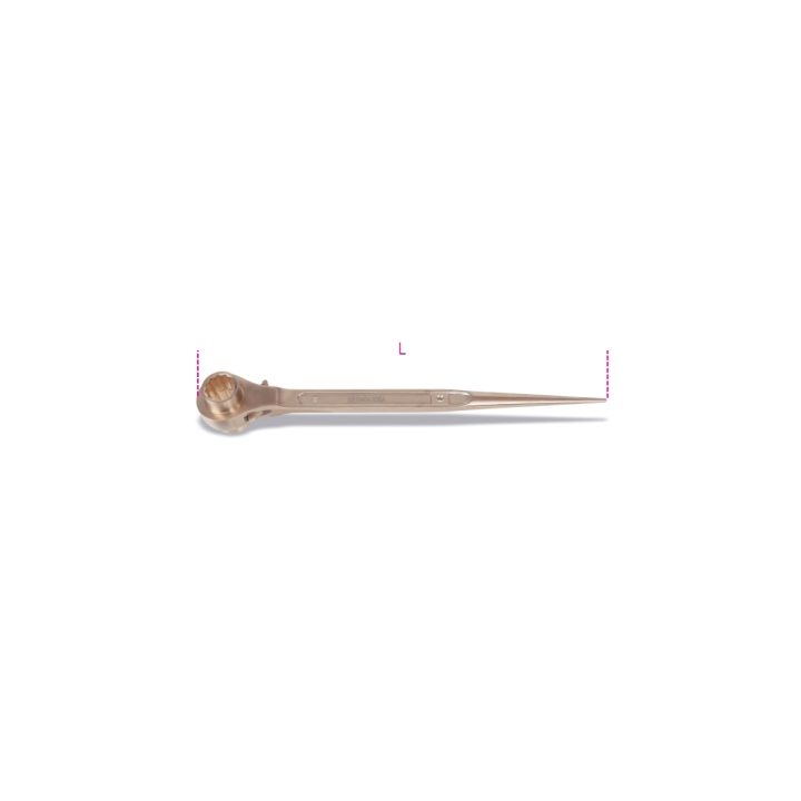 Beta 93BA 21X22 Chiave a cricchetto per ponteggi antiscintilla 000930821