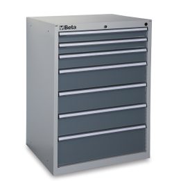 Beta C35/7GM Cassettiera fissa industriale con 7 cassetti 035000172