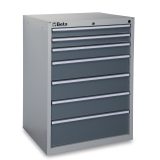 Beta C35/7GM Cassettiera fissa industriale con 7 cassetti 035000172