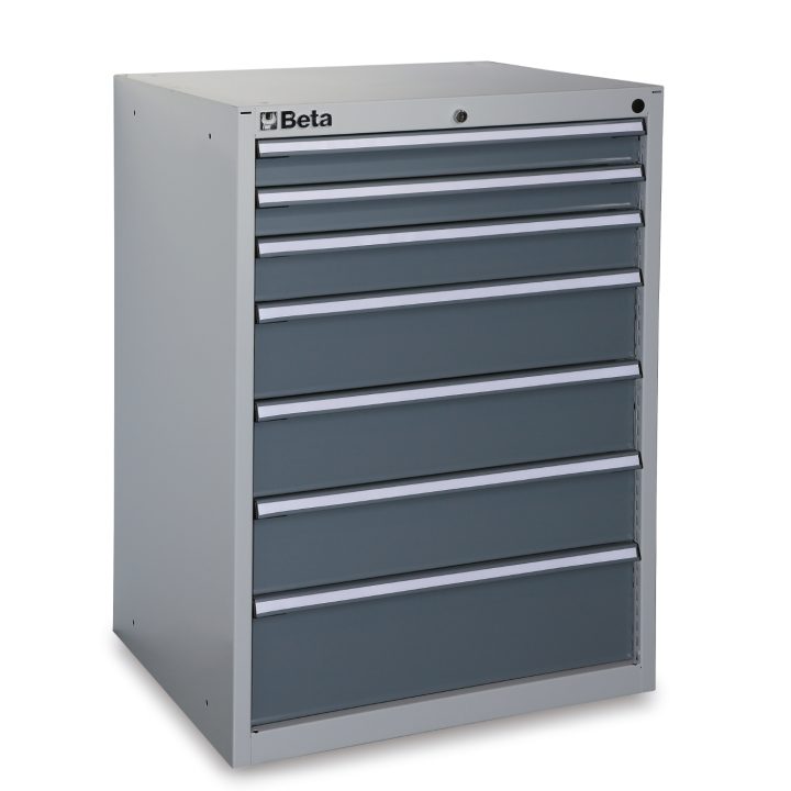 Beta C35/7GM Cassettiera fissa industriale con 7 cassetti 035000172